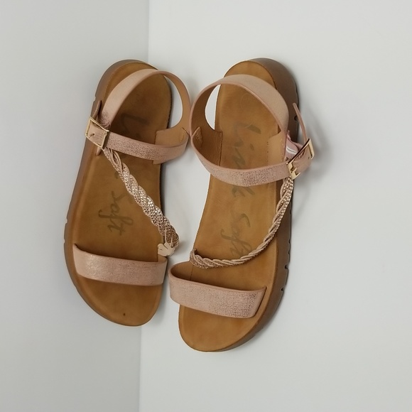 Girls Sandals Rose Gold Size 3 - Picture 5 of 15